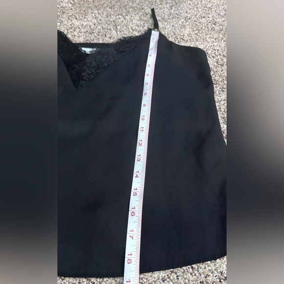 🖤Socialite Women’s Lace Trim Cami - Size M, Black 🖤 - Picture 9 of 11